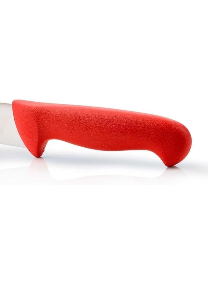 Arcos Paring/Vegetable Knife 4 Inch (100 mm) with Protective Sleeve, NITRUM Stainless Steel Blade, Ergonomic Polypropylene (PP) Grip, Made in Spain (Red, 10 cm) - Image 2