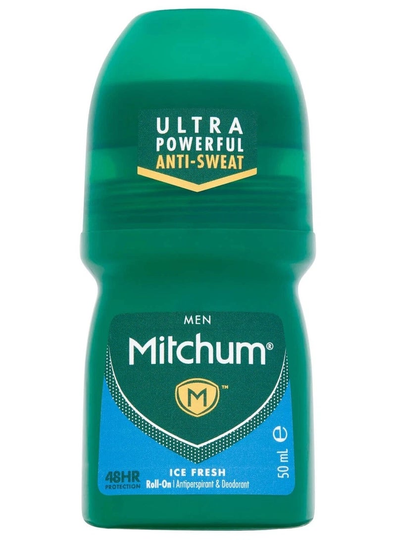 ميتشوم مزيل عرق ميتشوم للرجال برائحة الثلج المنعشة، 50 مل
