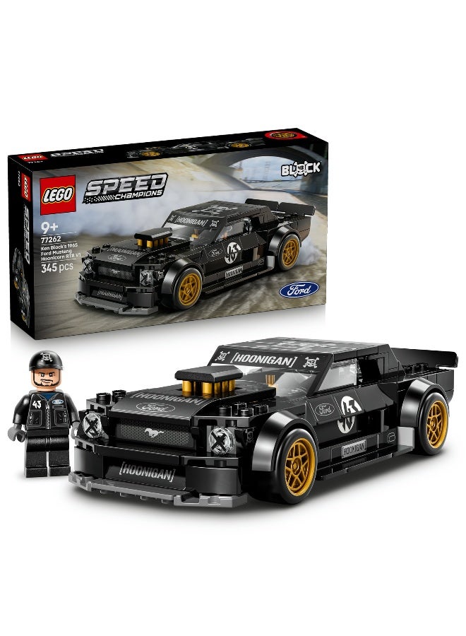 LEGO Speed Champions Ken Block’s ’65 Ford Mustang Hoonicorn V1 77262 Building Toy Set (1154 Pieces) - Image 1