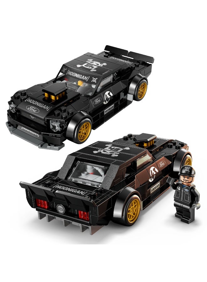 LEGO Speed Champions Ken Block’s ’65 Ford Mustang Hoonicorn V1 77262 Building Toy Set (1154 Pieces) - Image 2