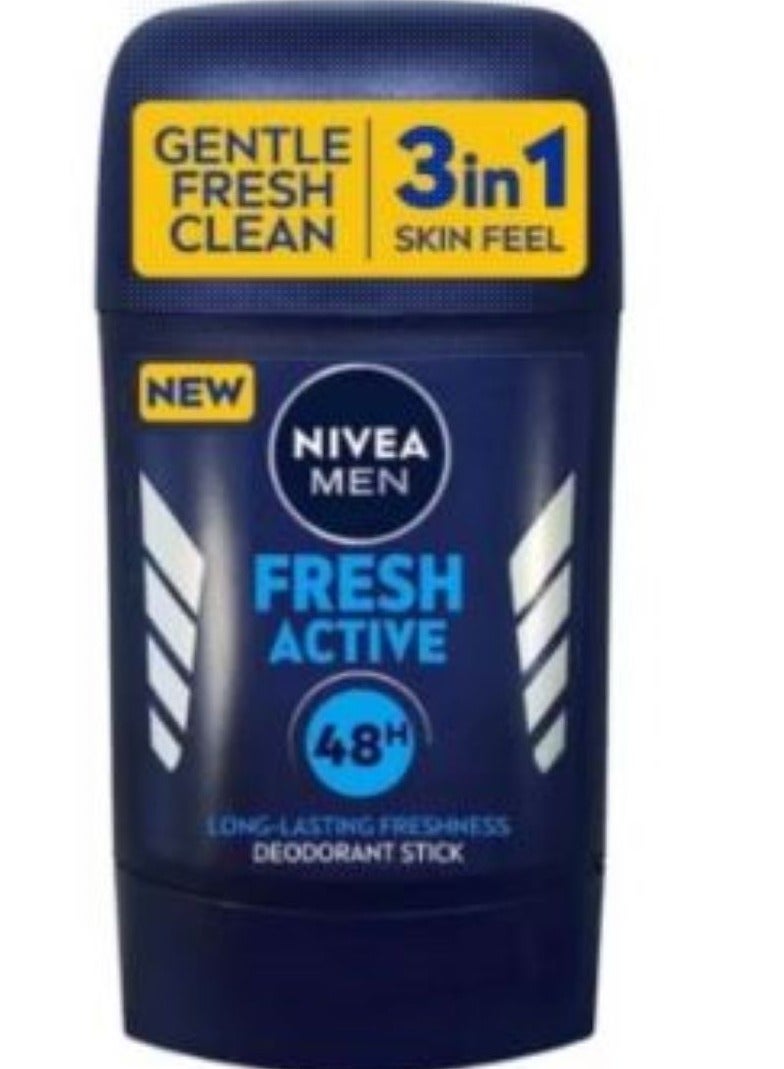 نيفيا ستيك مزيل عرق رجالي فريش اكتيف 50 مل