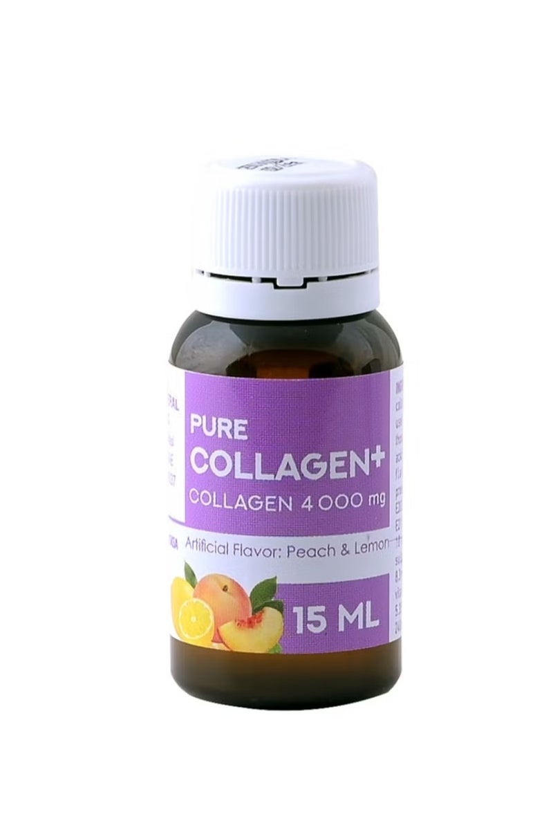 Eric Favre Collagen Food Supplement Peach & Lemon Flavor 10 Ampoules - Image 3