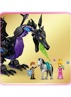 LEGO مجموعة ألعاب بناء تنين ماليفيسنت من ديزني للأولاد والبنات، فكرة هدية ممتعة للفتيات والفتيان الذين تتراوح أعمارهم بين 7 سنوات وأكثر والذين يحبون أورا (583 قطعة) 43240  - Image 5