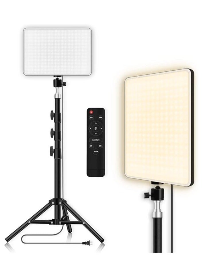 PLOKAMA LED Camera Light Portable Photography Light Dimmable Studio Lights for Photo Shooting | Vlog Making | Filming | Online Video Food Recording - Image 1