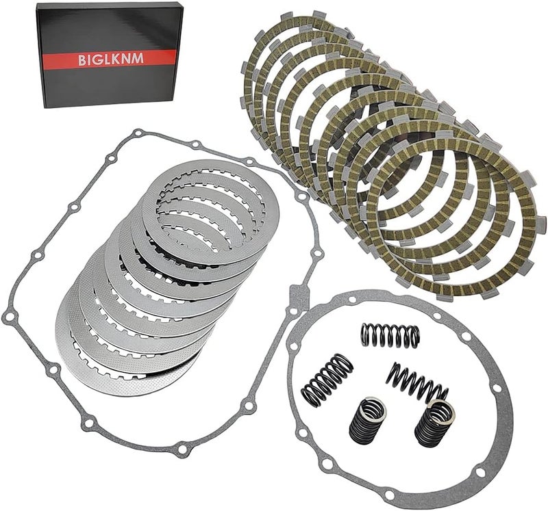 BIGLKNM Clutch Kit with Friction Plates, Heavy Duty Springs, and Gaskets for Honda VT1100 Series (1995-2007) - Image 1