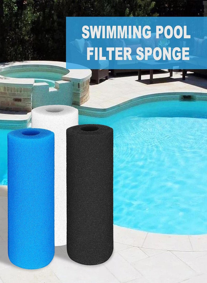 GGOOT Sponge Filter - Reusable Swimming Pool Filter Sponge, Washable Swimming Pool Filter Foam Sponge, Pool Filter Cartridge for Type A - Image 2