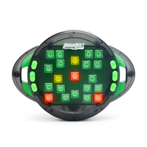 Educational Insights BrainBolt  Handheld Electronic Memory Game Portable Kids Games Car Travel Games for Boys and Girls Electronic Brain Game Mind Fidget Gamer Gift for Kids and Teens Ages 7 - Image 1