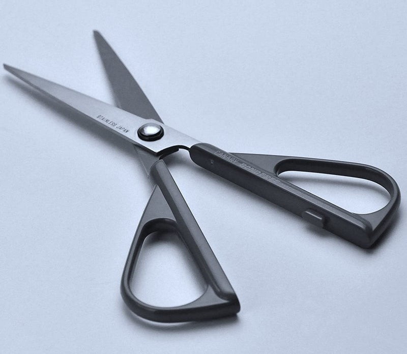 CANARY Office Scissors for Desk 6.3" [Extra Non-Stick Coating], Japanese Stainless Steel Blade [BOND FREE SERIES], Made in JAPAN, Grey - Image 5