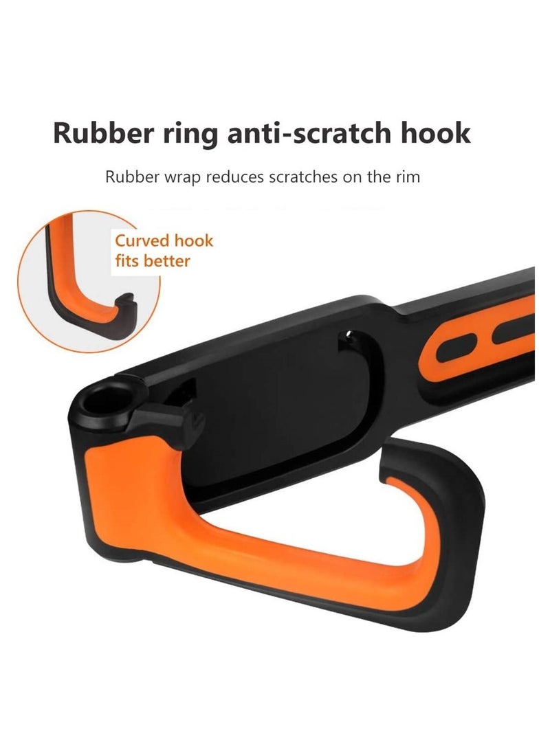 Generic - Adjustable Bike Wall Mount Space Saving Storage Rack Easy Install Vertical Bicycle Hanger with Screws - Image 1