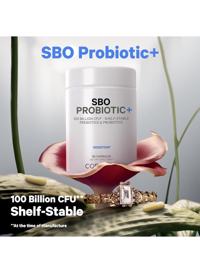 Codeage Sbo Probiotics, 100 Billion Cfus Per Serving, Multi Strain Soil Based Organisms Blend And Organic Fermented Botanical Blend, Shelf-Stable, 90 Capsules - Image 4