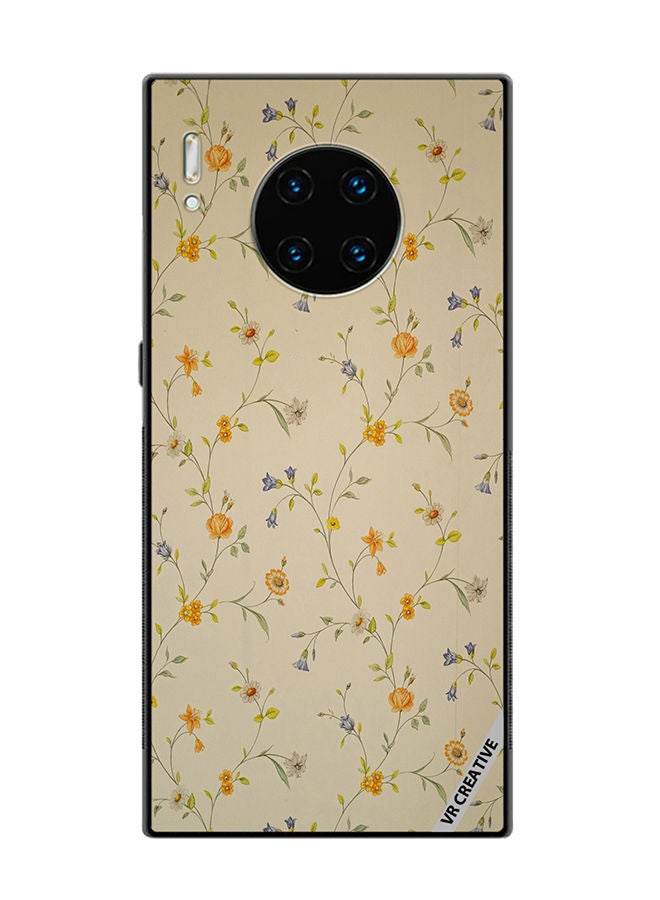 VR CREATIVE Protective Case Cover For Huawei Mate 30 Pro Pale Yellow Design Multicolour - Image 1