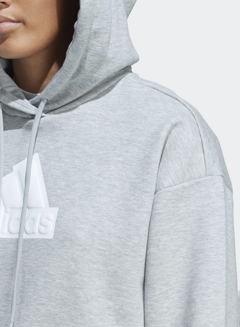 adidas هودي بشعار الماركة