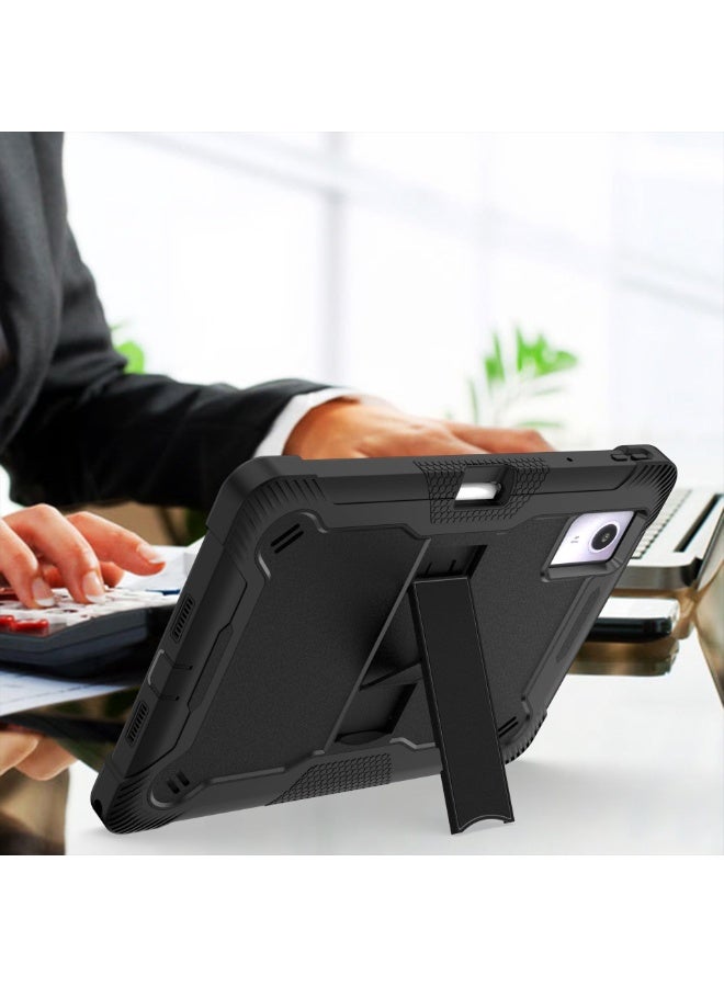 Compatible with Lenovo Idea Tab 11 inch 2025 (TB-336ZU/TB-336FU) Kids Case, with Kickstand  Pen Holder, Rugged Shockproof Heavy Duty Soft Silicone Hard PC Hybrid Case - Image 3