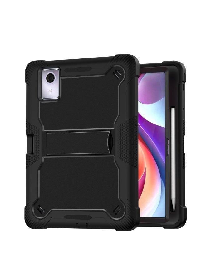 Compatible with Lenovo Idea Tab 11 inch 2025 (TB-336ZU/TB-336FU) Kids Case, with Kickstand  Pen Holder, Rugged Shockproof Heavy Duty Soft Silicone Hard PC Hybrid Case - Image 1