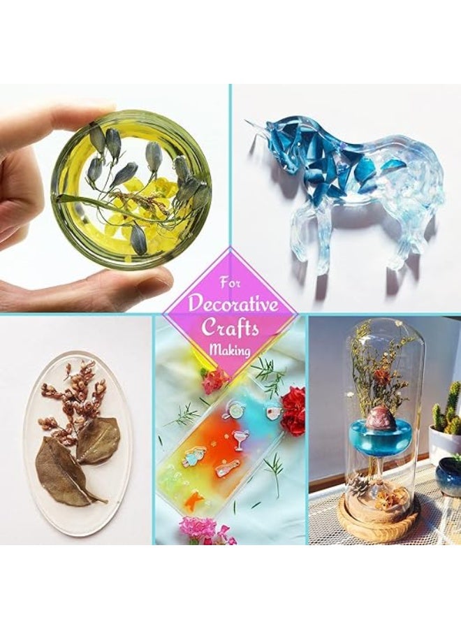 إكسفور اكسيفور راتنج يعمل بالاشعة فوق البنفسجية، راتنج ايبوكسي شفاف كريستالي للمعالجة بالاشعة فوق البنفسجية لصنع المجوهرات بنفسك، ديكور الحرف اليدوية، راتنج نشط معالج بالطاقة الشمسية للصب والطلاء (100 غرام، شفاف) - Image 3