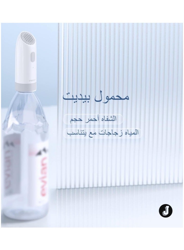 JAJEEK دش السفر الكهربائي المحمول الجديد - رشاش شطاف يدوي قابل لإعادة الشحن للنظافة الشخصية أثناء التنقل - Image 4