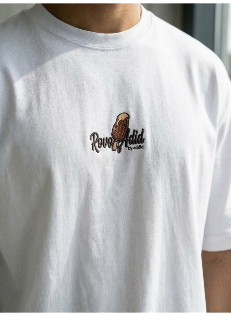 Hikes Mens Oversized T Shirt Premium Heavyweight Cotton Streetwear Fit - Image 3