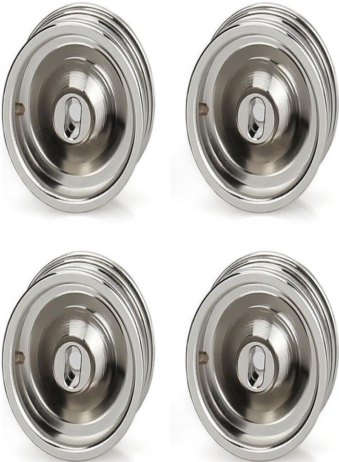 Hot Racing SXTY919H08 4mm Offset Chrome Brass CL 9.3g Wheel SCX30 - Image 3