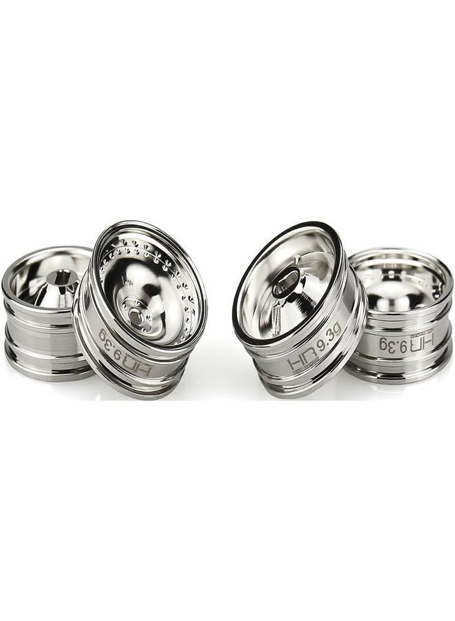 Hot Racing SXTY919H08 4mm Offset Chrome Brass CL 9.3g Wheel SCX30 - Image 4