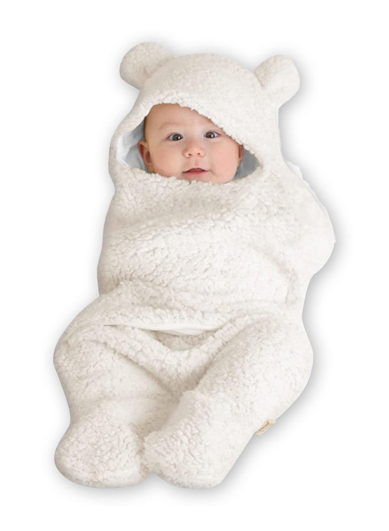 Swaddle Blanket Ultra Soft Plush Essential Receiving Swaddling Wrap for Infants 0 to 6 Month - Image 1