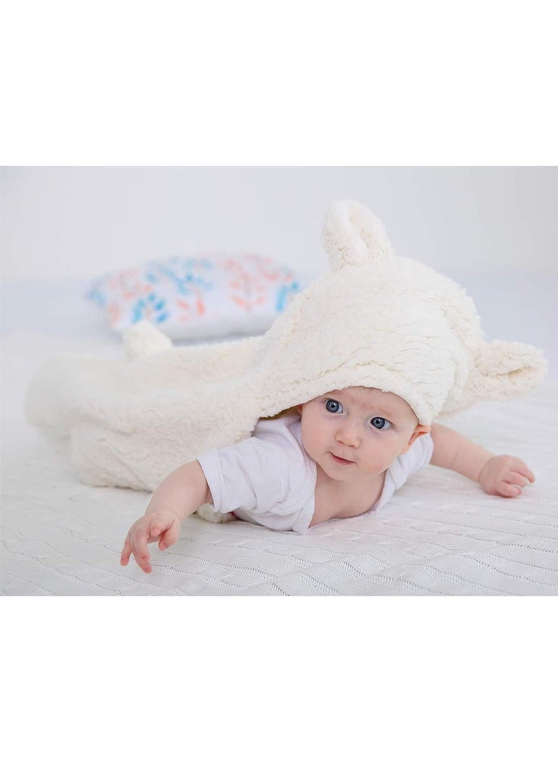 Swaddle Blanket Ultra Soft Plush Essential Receiving Swaddling Wrap for Infants 0 to 6 Month - Image 2