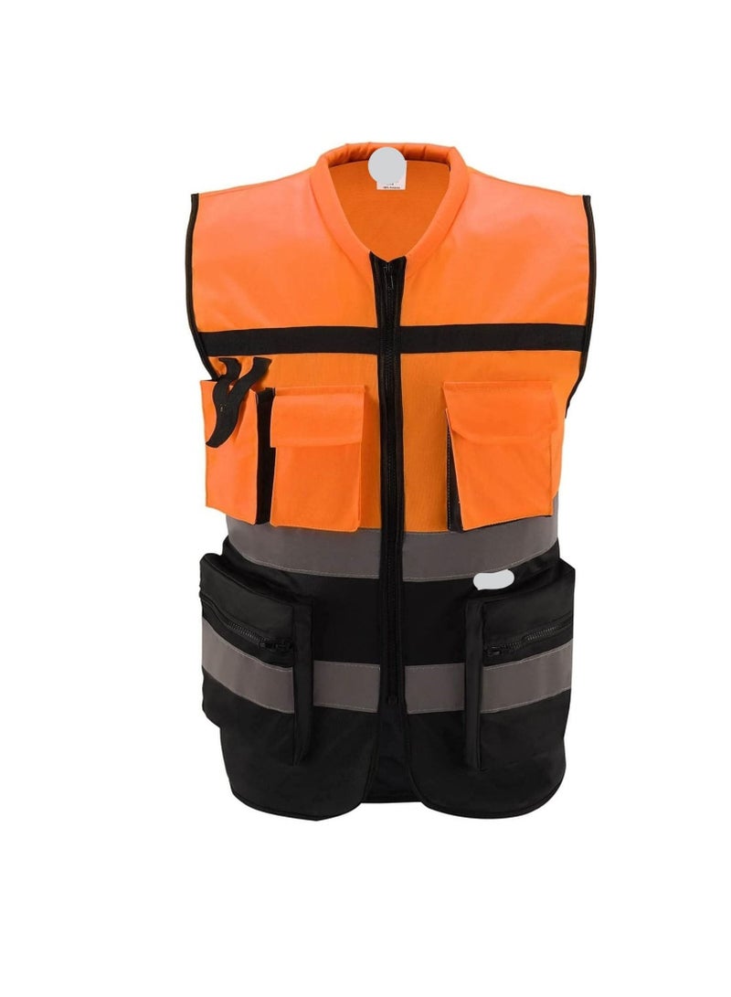ABBASALI Reflective Half Sleeves Fabric Vest  - Image 1