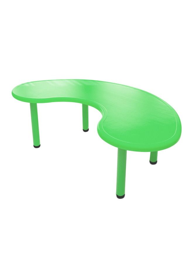 JSAITOYS Children Furniture Semi-moon Plastic Table Kids Desk - Image 5