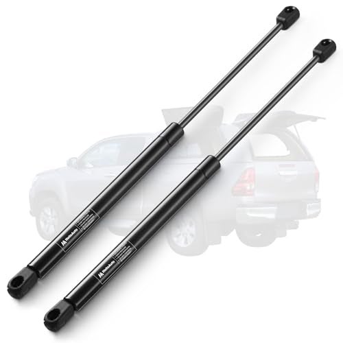 HelloAuto C1609209 16 inch 38 lb/169 N Gas Shocks AR.E Truck Cap Struts, 15.7 in Camper Shell Shock, 16in Piston Gas Spring for Snugtop Truck Pickup Leer Door Cap Canopy Topper Replacement - Image 1