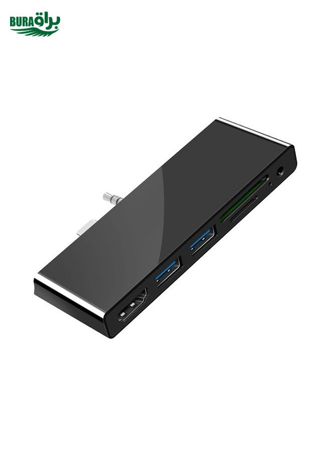 BURAQ - Rocketek SGO772 Type-C to USB3.0 / HDMI HUB Adapter for Surface Pro GO - Image 1