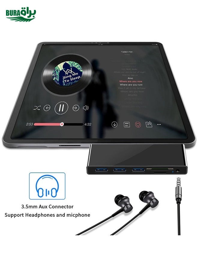 BURAQ - Rocketek SGO772 Type-C to USB3.0 / HDMI HUB Adapter for Surface Pro GO - Image 1