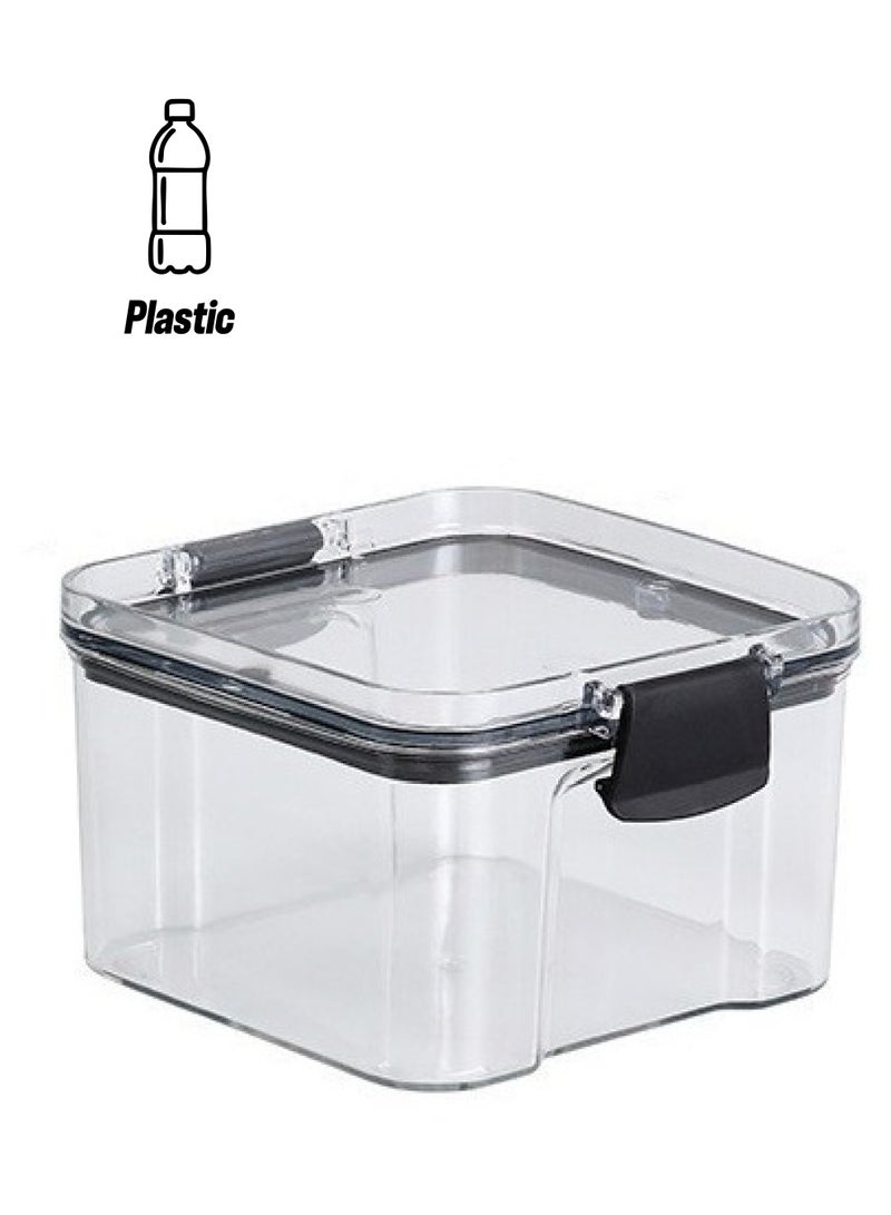Airtight Food Storage with Lid, Double Sealed Thick storage Jar, Leak Proof, Easy to Clean, BPA Free,  Kitchen and Other Storage, 460ML - Image 1