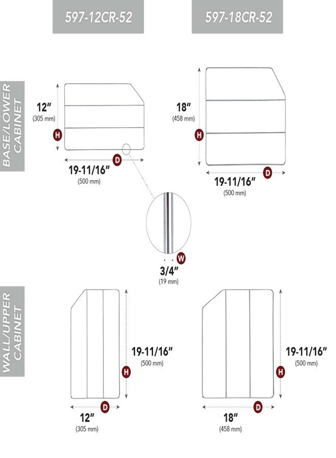 Rev-A-Shelf Baking Sheet organizers for Wall/Base Cabinets - Image 5