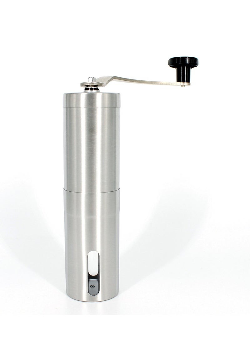 Stainless Steel Manual Coffee Grinder, Hand Crank Coffee Mill, Portable Handheld Coffee Bean Grinder, Grinds 25-30g  - Image 3
