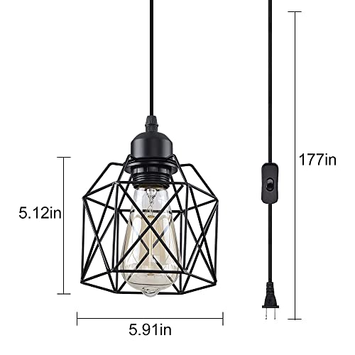 KENMI Modern Kitchen Island Lights Fixtures Ceiling Hanging Dining Room Living Room,Farmhouse Pendant Lighting,Chandelier Industrial Pendant Light - Image 4