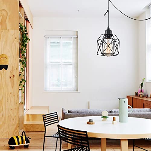 KENMI Modern Kitchen Island Lights Fixtures Ceiling Hanging Dining Room Living Room,Farmhouse Pendant Lighting,Chandelier Industrial Pendant Light - Image 3