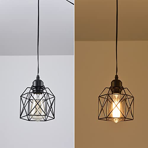 KENMI Modern Kitchen Island Lights Fixtures Ceiling Hanging Dining Room Living Room,Farmhouse Pendant Lighting,Chandelier Industrial Pendant Light - Image 5