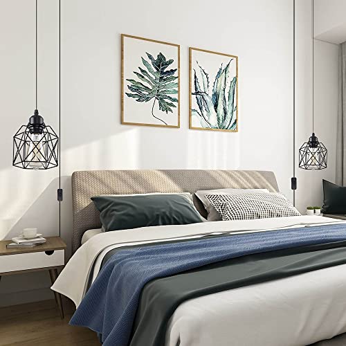 KENMI Modern Kitchen Island Lights Fixtures Ceiling Hanging Dining Room Living Room,Farmhouse Pendant Lighting,Chandelier Industrial Pendant Light - Image 2