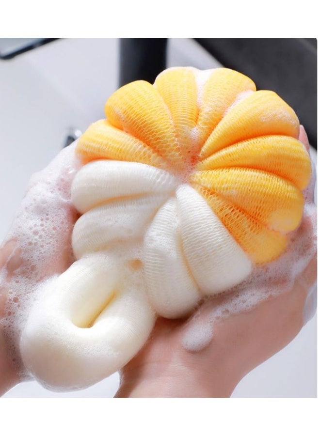 Beauenty Orange and matcha green pumpkin shaped bath balls - Image 2