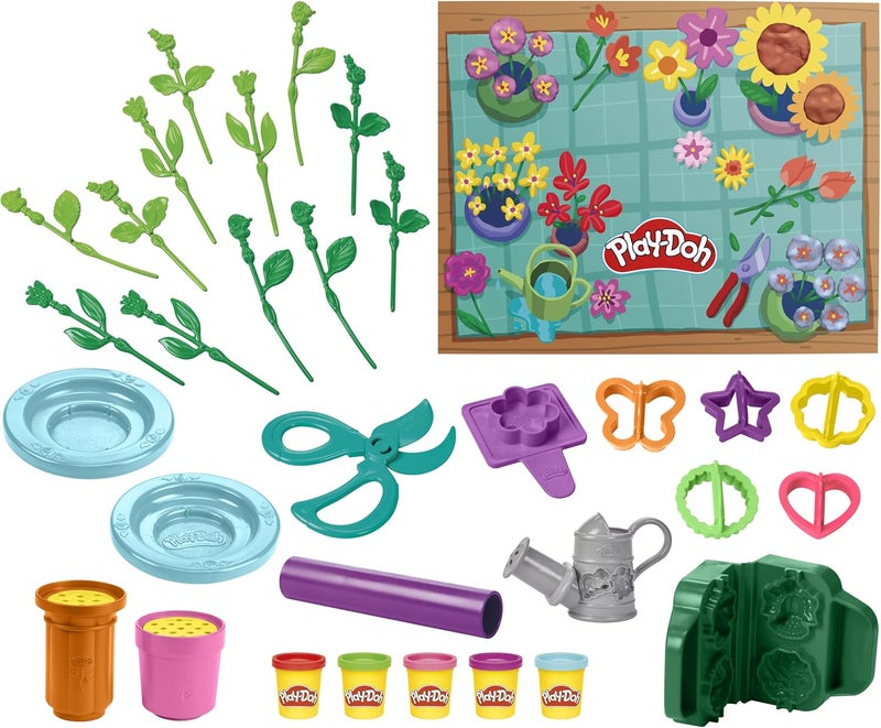 Play-Doh Flower Shop Playset (284 g, 27 Pieces) - Image 2