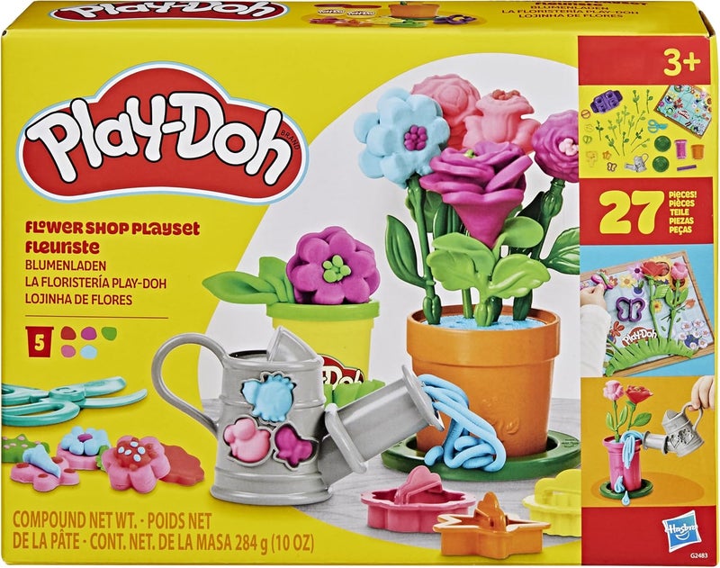 Play-Doh Flower Shop Playset (284 g, 27 Pieces) - Image 1