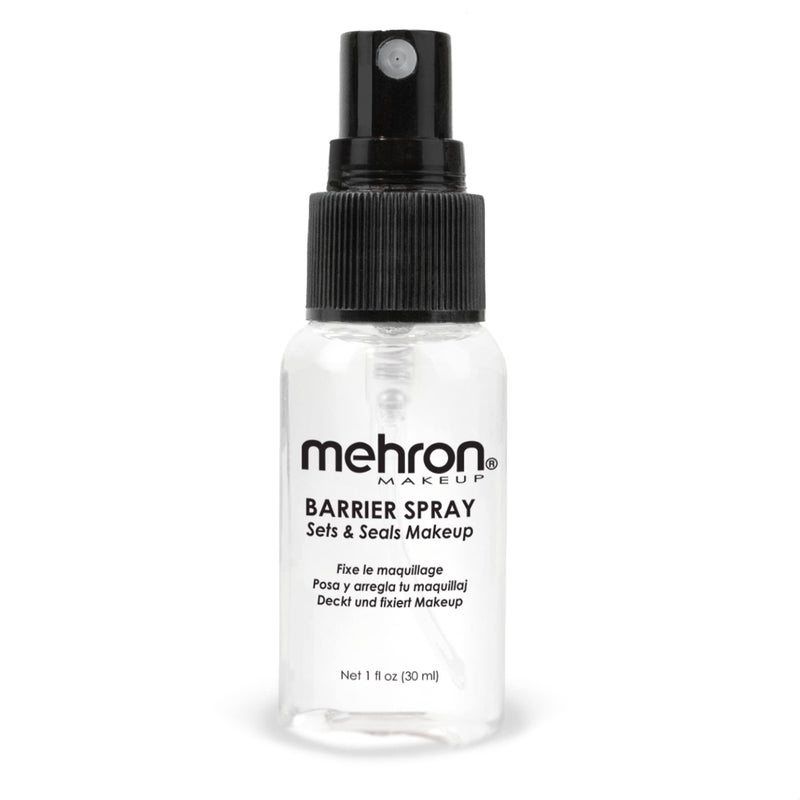 Mehron Makeup Barrier Spray | Makeup Setting Spray for Face 1 fl oz (29 ml) - Image 1