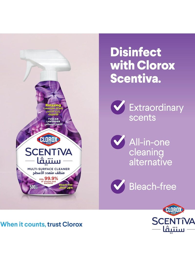 Clorox Scentiva Tuscan Lavender Bundle Includes Multipurpose Disinfectant Floor Cleaner - Image 5