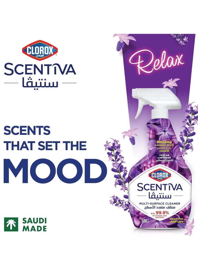 Clorox Scentiva Tuscan Lavender Bundle Includes Multipurpose Disinfectant Floor Cleaner - Image 4