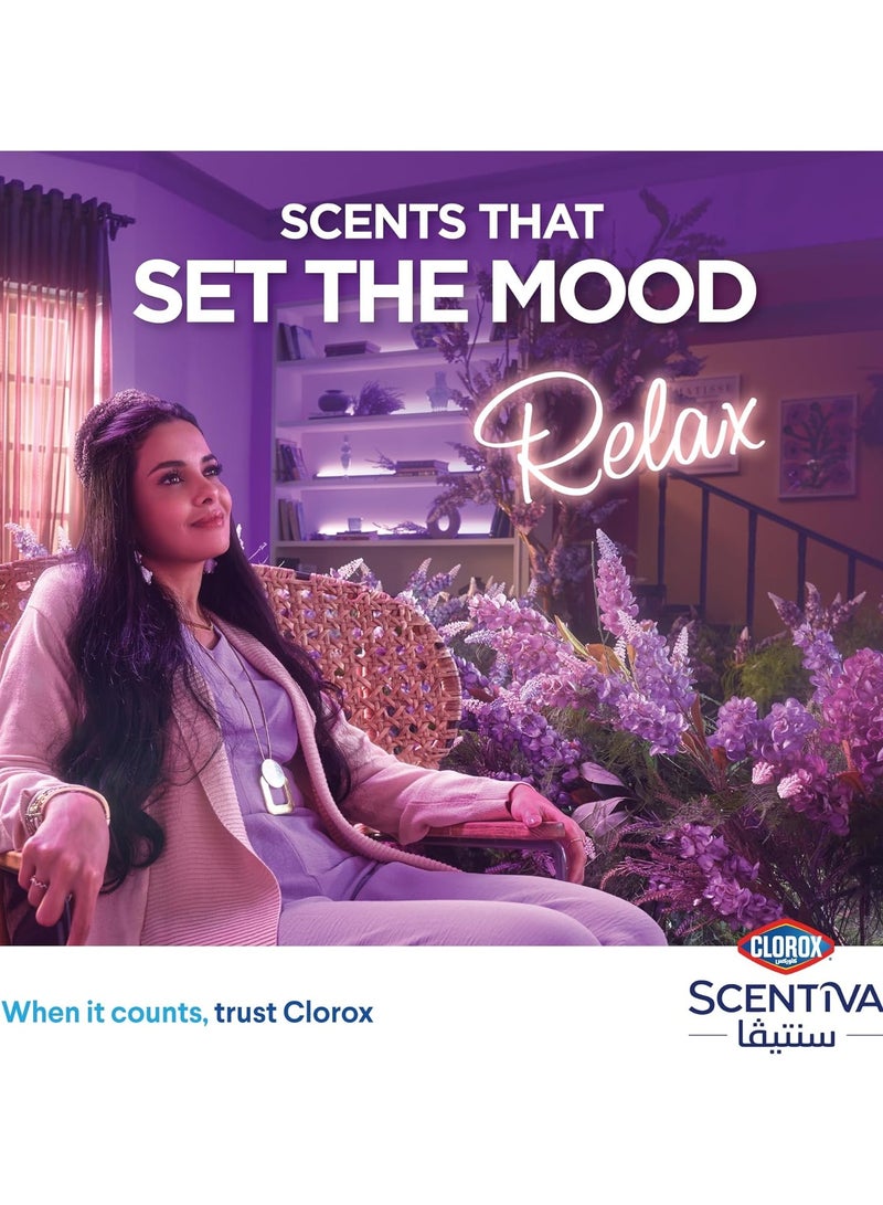 Clorox Scentiva Tuscan Lavender Bundle Includes Multipurpose Disinfectant Floor Cleaner - Image 2