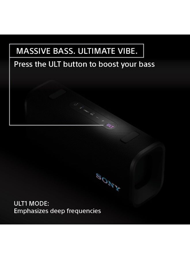Sony ULT Field 3 Wireless Portable Bluetooth Speaker, IP67 Waterproof, Dustproof, Rustproof, and Shockproof with Enhanced Bass, 24 Hour Battery and Shoulder Strap, Forest Gray Forest Grey - Image 3