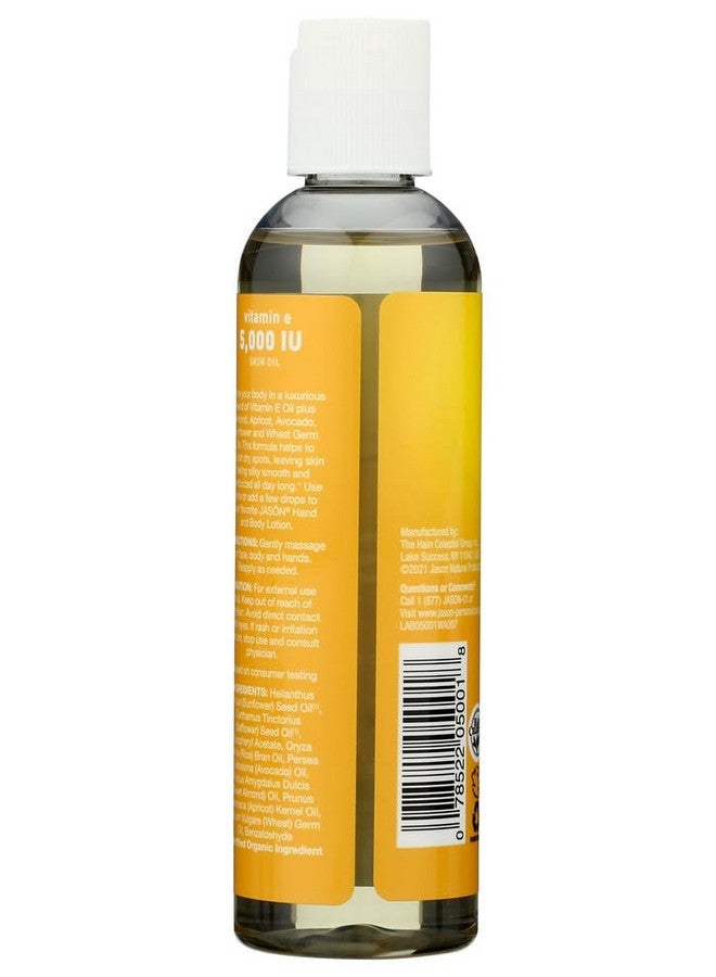 Jason Skin Care Vitamin E Oil 5000 I.U. 4 Fl. Oz. Pure & Natural Beauty Oils (A) 2Pc - Image 3