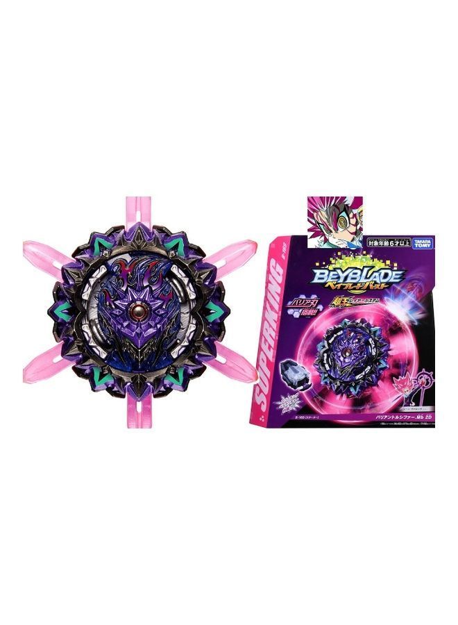 NIBEMINENT Beyblade Burst SuperKing B-169 Booster Toy With Launcher Purple 7 x 5 4cm - Image 4
