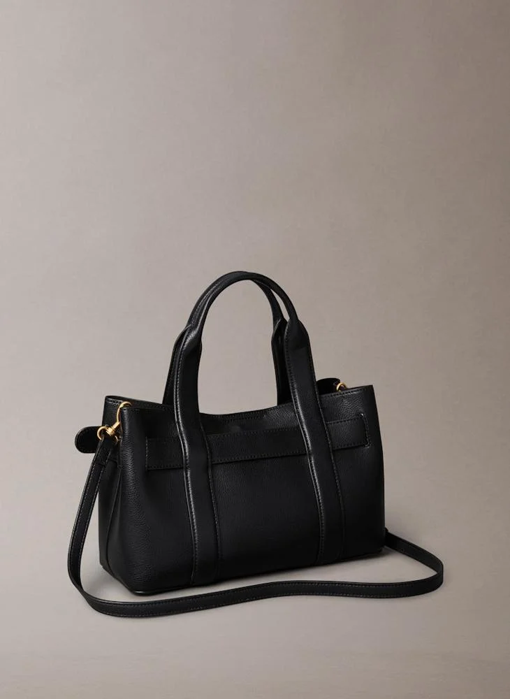 CALVIN KLEIN Casual Buckle Mini Tote With Strap