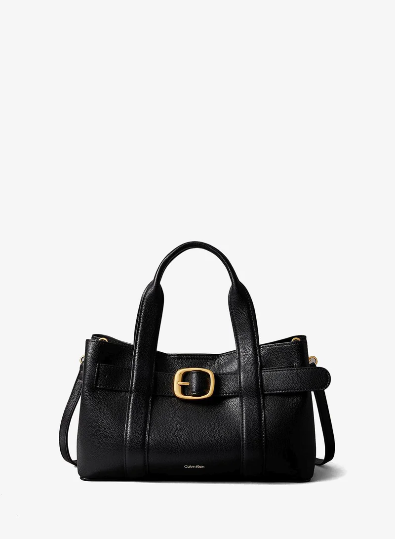 CALVIN KLEIN Casual Buckle Mini Tote With Strap