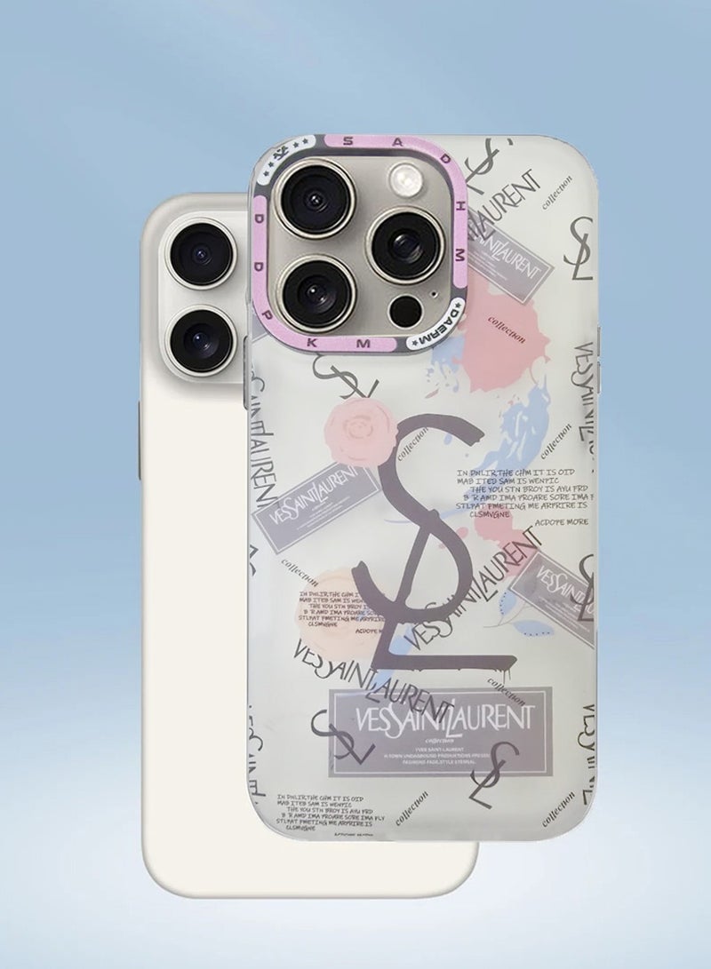 Techie غطاء خلفي جمالي فسايلورنت مع واقي عدسة كاميرا مرتفع لآيفون 16 برو - Image 2